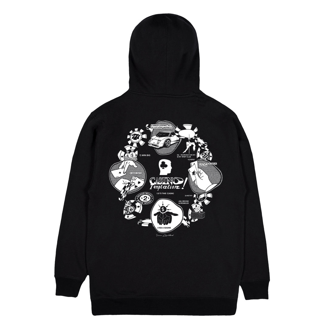 VANOSS® | SPEND MONEY HOODIE (BLACK)