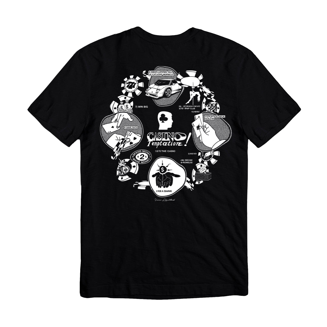 VANOSS® | SPEND MONEY TEE (BLACK)