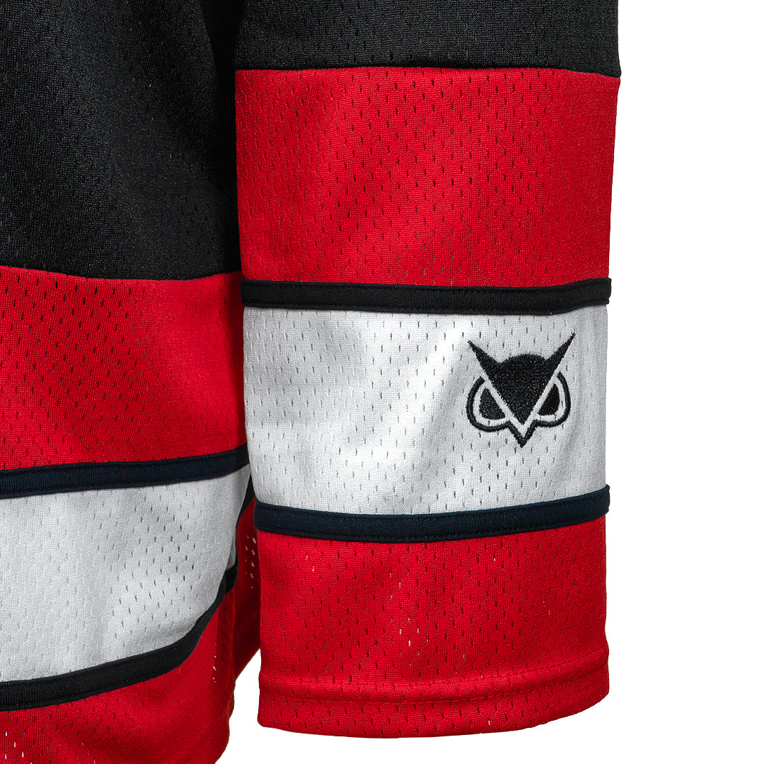 VANOSS® | HOCKEY JERSEY (BLACK / RED)