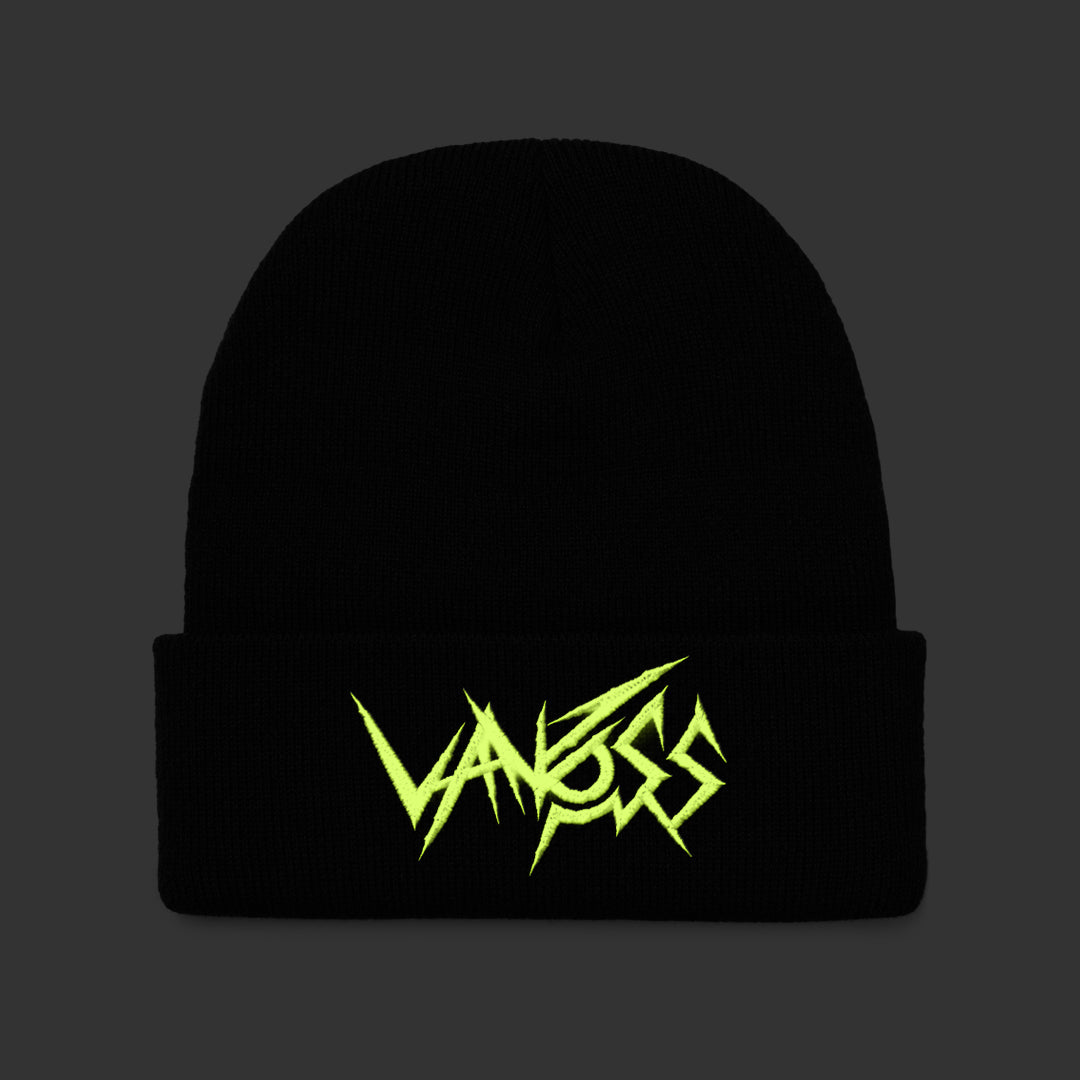 VANOSS® | LIMITED EDITION GLOW BEANIE (BLACK)