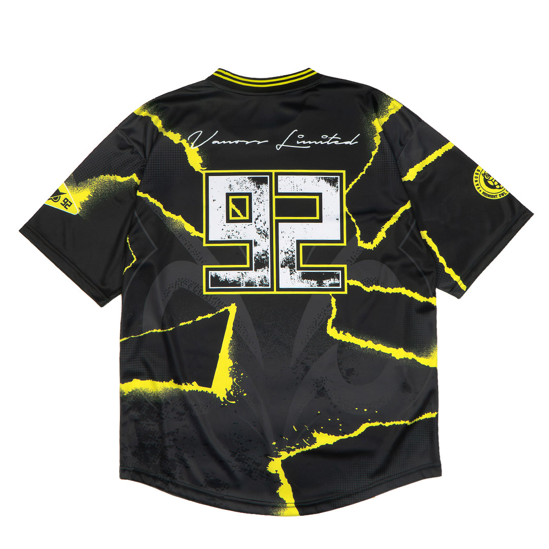 VANOSS® | SOCCER JERSEY (BLACK/YELLOW)