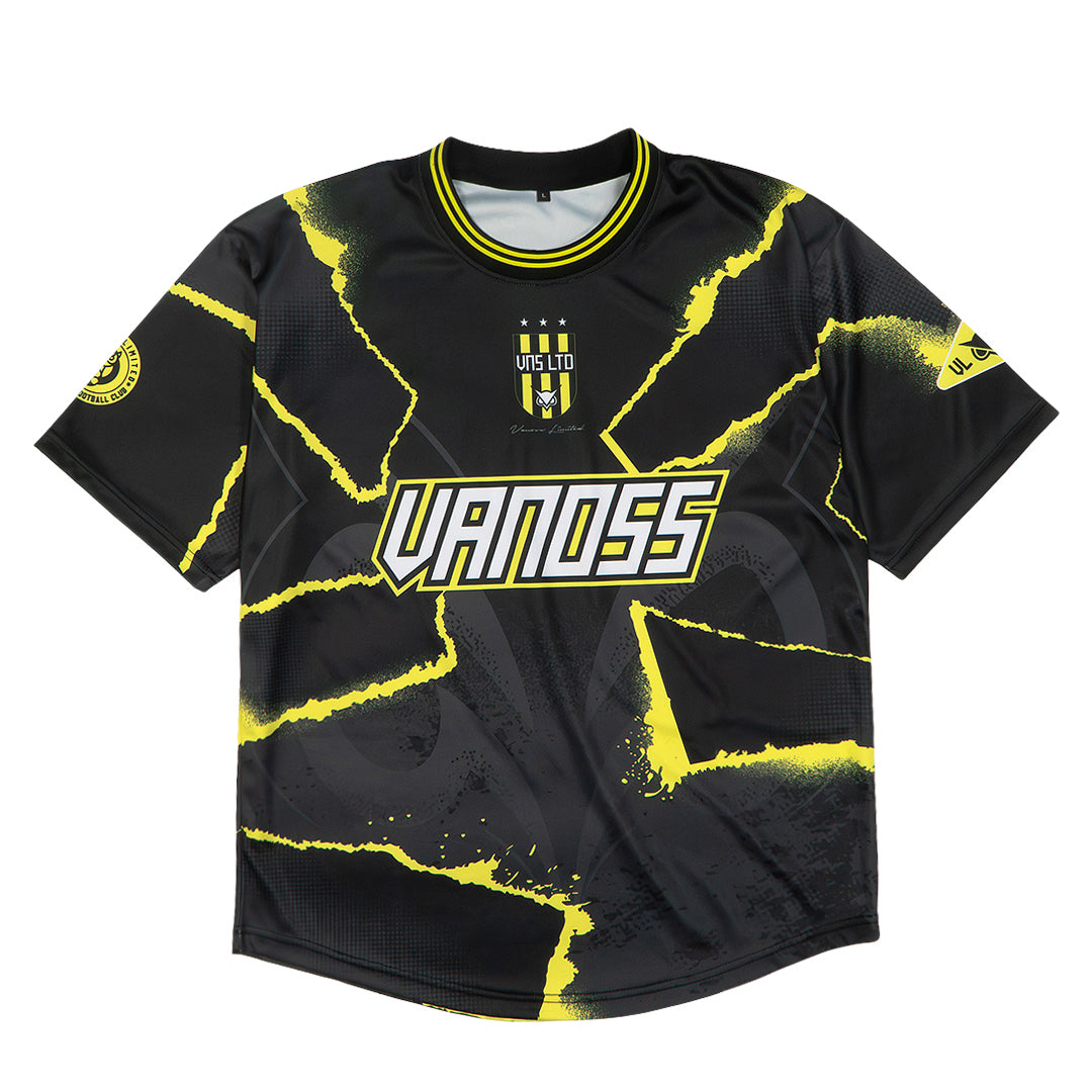 VANOSS® | SOCCER JERSEY (BLACK/YELLOW)