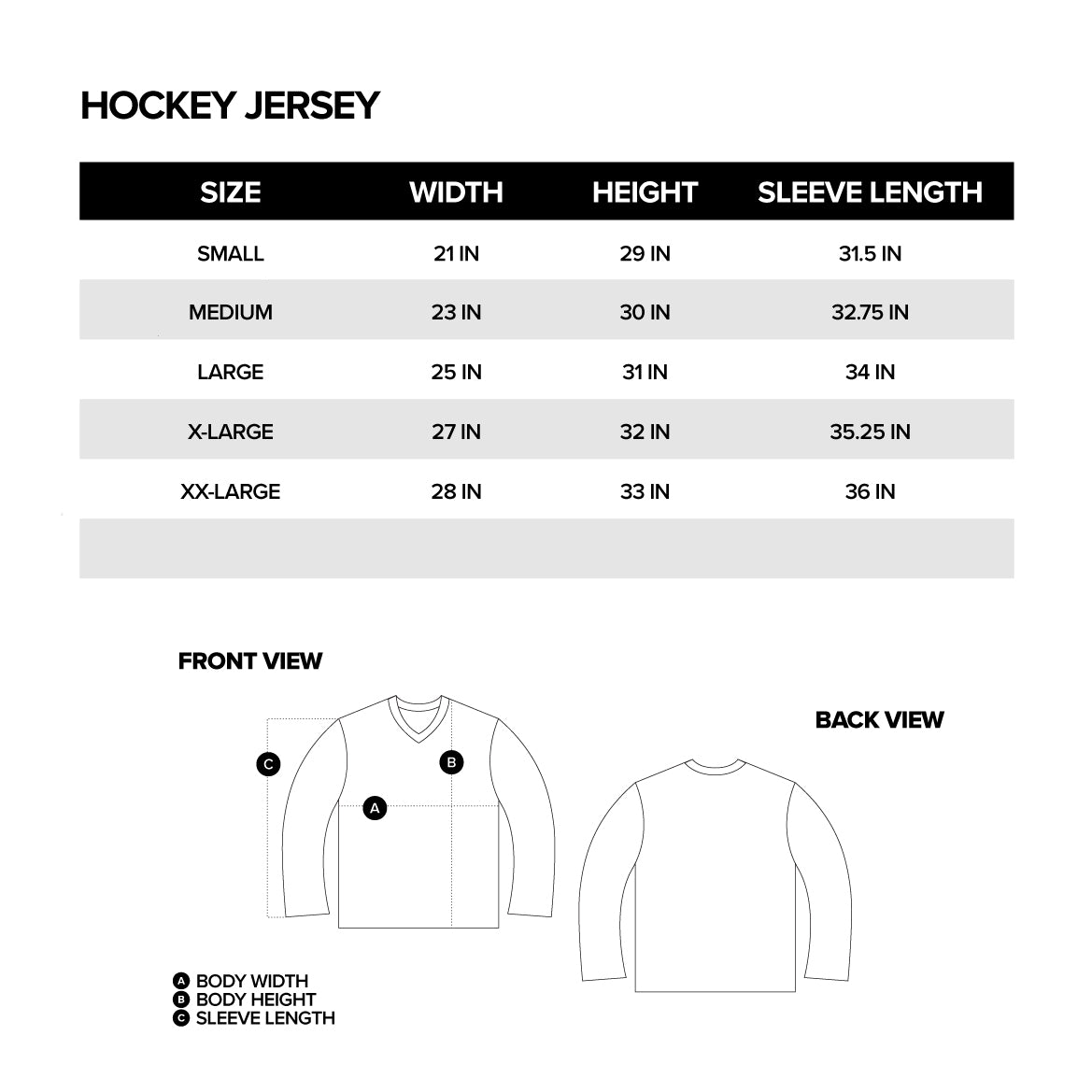 VANOSS® | HOCKEY JERSEY (BLACK / RED)